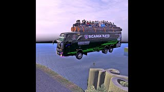 Very Dangerous Passengers Screamed The Most Dangerous Roads in the World  Euro Truck Simulator 2 [upl. by Eglanteen]