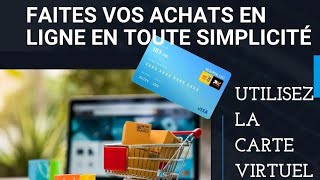 Carte visa virtuelle rechargeable par mobile money Noupia [upl. by Yraillih]