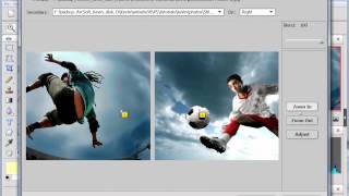 How to stitch the images in ArcSoft PhotoStudio [upl. by Kirt743]