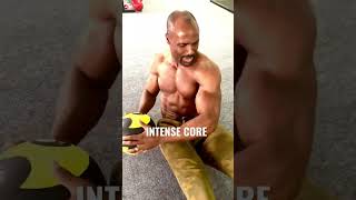 INTENSE CORE EXERCISE  medicine ball workout short [upl. by Hally78]