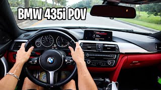 BMW 435i AxleBack POV 6Speed Manual [upl. by Nytsua]