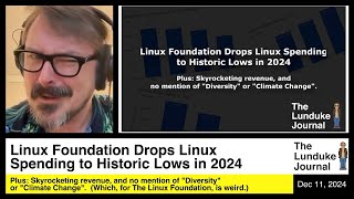 Linux Foundation Drops Linux Spending to Historic Lows in 2024 [upl. by Phip430]