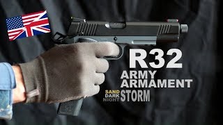 EN R32 Army Armament  Airsoft review  Darkstorm Nightstorm Sandstorm  Airsoft [upl. by Politi]