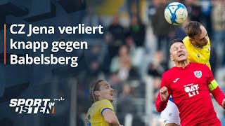 Carl Zeiss Jena patzt auch gegen Babelsberg  Sport im Osten  MDR [upl. by Akkim9]