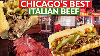 The Best Italian Beef in Chicago  Top 5 spots for Italian Beef in Chicago [upl. by Thisbee175]