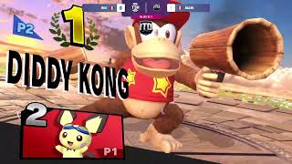 HYPE NIGHT II  Miiu Pichu Mii Brawler vs Nacho Diddy Kong [upl. by Mara254]