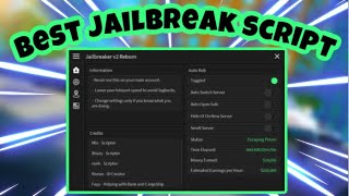 NEW Jailbreak Script  Auto Rob  Kill Aura  Infinite Money  AND MORE  PASTEBIN [upl. by Azarria]