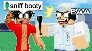 quotwhats the most embarrassing thing you ever donequot 2 Roblox VOICE CHAT [upl. by Loux]