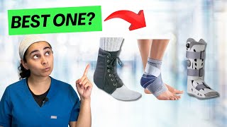 What ANKLE or FOOT Brace Should YOU Buy  A DOCTOR’s Guide [upl. by Lyrrad]