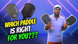 60 Black vs Double Black Diamond Pickleball Paddle  Which Is Right For You [upl. by Anna-Diane]