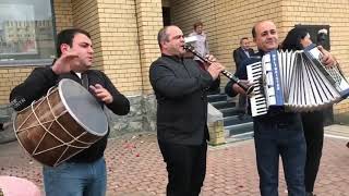 HAYKAKAN HARSANIQ GAGIK PETROSYAN KLARNET YURA KARAPETYAN DHOL KAREN ANTONYAN ACCORDION 2017 [upl. by Ahsek]