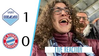 UNA SERATA MAGICA LAZIO 10 BAYERN MONACO  LIVE REACTION STADIO OLIMPICO [upl. by Brentt]