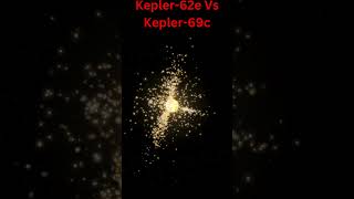 Kepler 62e Vs Kepler 69c kepler62f kepler69c clash [upl. by Nallij]