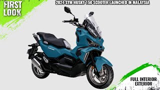 2024 SYM Husky 150 Scooter Launched In Malaysia  Price From RM9998 [upl. by Minor]