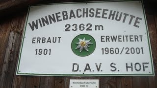 4 Tage Hüttenwanderung  Ötztal  Stubaier Alpen  Dortmunder  Schweinfurter  Winnebachsee [upl. by Arednaxela]