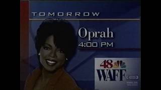 Oprah  Bumper  1999  WAFF 48  Huntsville Alabama [upl. by Leirza]