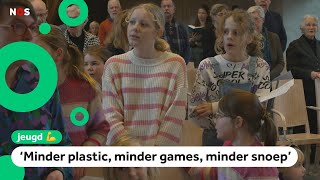 Deze kinderen gebruiken zo min mogelijk plastic tot Pasen [upl. by Beeson]