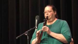 Alaska Flute Circles Lisa OBrien at Anchorage Folk Festival 2010 [upl. by Noreik]