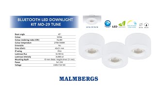 Unboxing Malmbergs MD29 Bluetooth Downlight Kit [upl. by Peery]