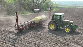 Planting A Field In Holdingford MN May 12 2024 [upl. by Reagan]