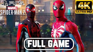 Marvels SpiderMan 2  All Bosses amp Ending with Cutscenes 4K 60FPS PS5 [upl. by Gessner]