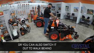 Crystal Tractor amp Equipment Kubota Zero Turn Mowers [upl. by Iddo]