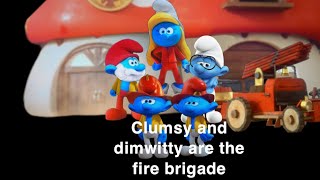 Clumsy and dimwitty are the fire brigade is here [upl. by Connel]