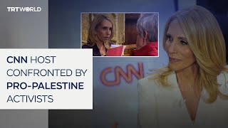 CNN host accused of being a ‘mouthpiece for the genocide’ [upl. by Branden725]