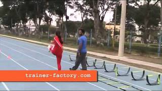 Ejercicios de Velocidad  Entrenamiento de Atletismo [upl. by Wesa]