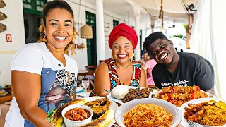 First Time Trying Authentic West African Food Afro Brazilians Reaction [upl. by Gall]