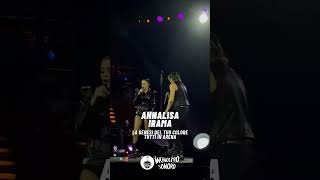 Annalisa e Irama  La genesi del tuo colore Arena di Verona [upl. by Comethuauc175]