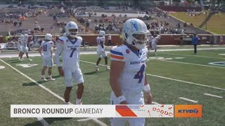 Boise State debuts new allwhite uniforms at Georgia Southern [upl. by Alarice]