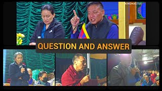 Part 2  Question and Answer with SIKYONG PEMPA TSERING LA tibetanyoutuber tibetanvloger [upl. by Russom]