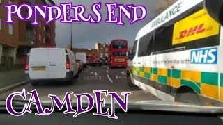 Ponders End EN1 to Camden N7 291223 [upl. by Ahsieuqal413]