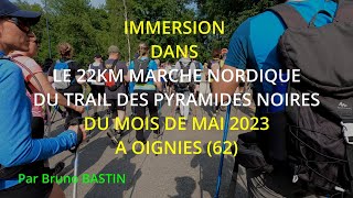 Immersion dans le 22 km Marche Nordique du TPN 2023 [upl. by Lynna705]