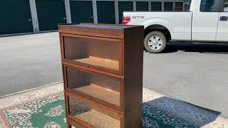 Globe and Wernicke Barrister Bookcase [upl. by Maffei]