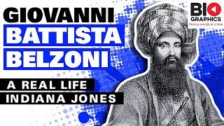 Giovanni Battista Belzoni  A Real Life Indiana Jones [upl. by Chariot]