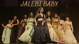 JALEBI BABY DANCE PERFORMANCE  TESHER  GIRLS GROUP DANCE  WEDDING CHOREOGRAPHY  DANSYNC [upl. by Elson417]