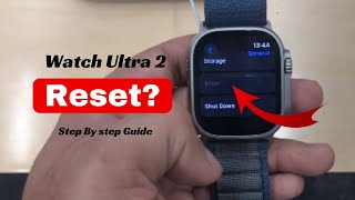 How to Reset Apple Watch Ultra 2 [upl. by Chadwick427]