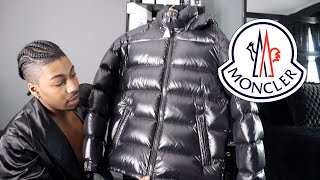 MONCLER MAYA JACKET REAL REVIEW  HOW DOES IT FIT  SIZING  TRY ON‼️  2FLYB [upl. by Nnylrebma]