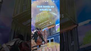 Stink bombs are actually op fortnite [upl. by Alansen]