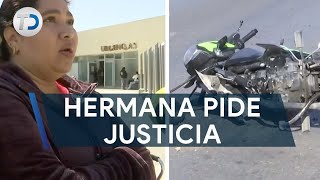 quotSe encontraba trabajandoquot pide justicia grúa arrolló a su hermano [upl. by Whallon]