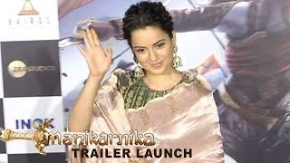 Manikarnika Movie Trailer Launch  Kangana Ranaut  Vijayendra Prasad  Silly Monks [upl. by Llechtim268]