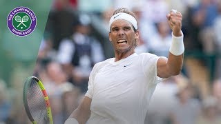 Rafael Nadal  Top 10 points of Wimbledon 2019 [upl. by Aura]