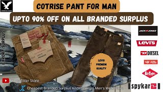 Cotrise Pant For Man Upto 90 Off on All Branded Surplus [upl. by Hodgson]