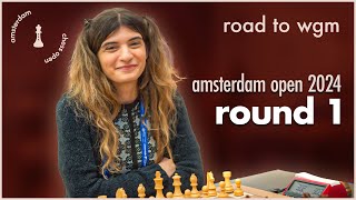 LIVE  Round 1 Amsterdam Chess Open 2024 [upl. by Hedvige]