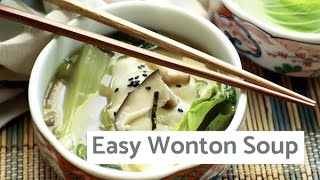 Easy Wonton Soup [upl. by Latihs]