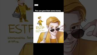 How MBTI types react to getting MONEY 😂 part 1 [upl. by Thea983]