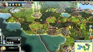 Civilization V ESPAÑA  2  quotLa dura guerra contra el Imperio Iroquésquot [upl. by Cora550]