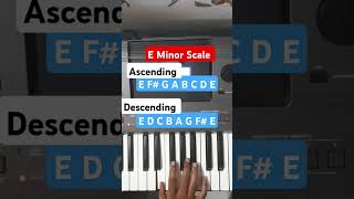 E Minor Scale [upl. by Elocan]